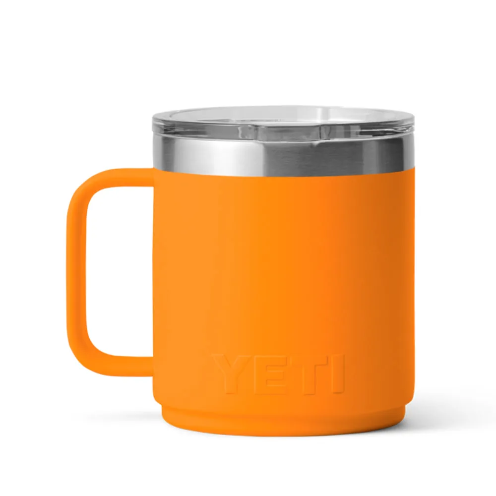 21071500530 TAZA RAMBLER 10oz STACKABLE MUG TAPA MAGNETICA KING CRAB ORANGE MARCA YETI