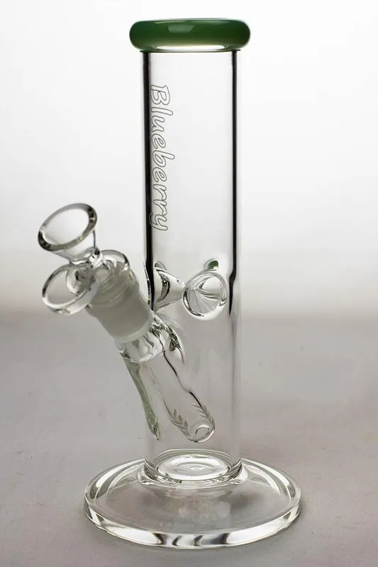 9" Blueberry Glass Tube Water Bong