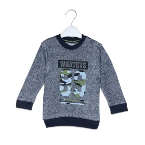 C1093 BC Whatevs 89 B.Grey Sweatshirt