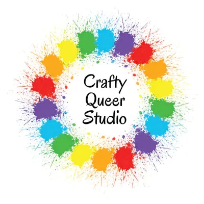 Crafty Queer Studio Rainbow Flag Necklace