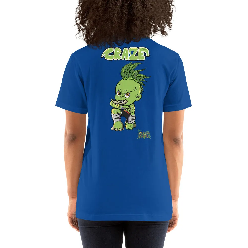 CRAZE KUSH TIRACCHAN Mode Short-Sleeve Unisex T-Shirt