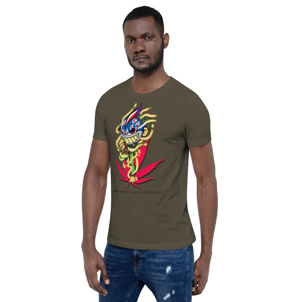 FUNNE KUSH KAR-FEA-YAM Mode Short-Sleeve Unisex T-Shirt