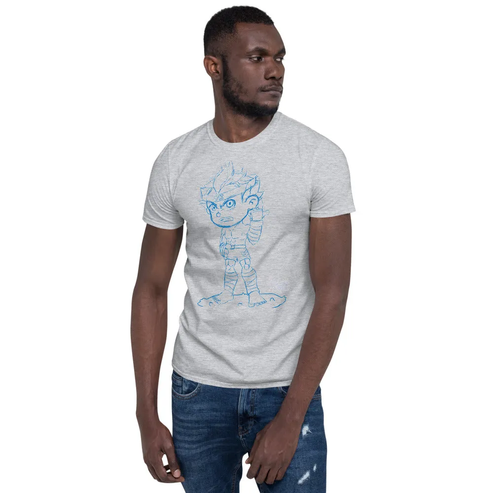 FUNNE KUSH PRAK Mode bw Short-Sleeve Unisex T-Shirt