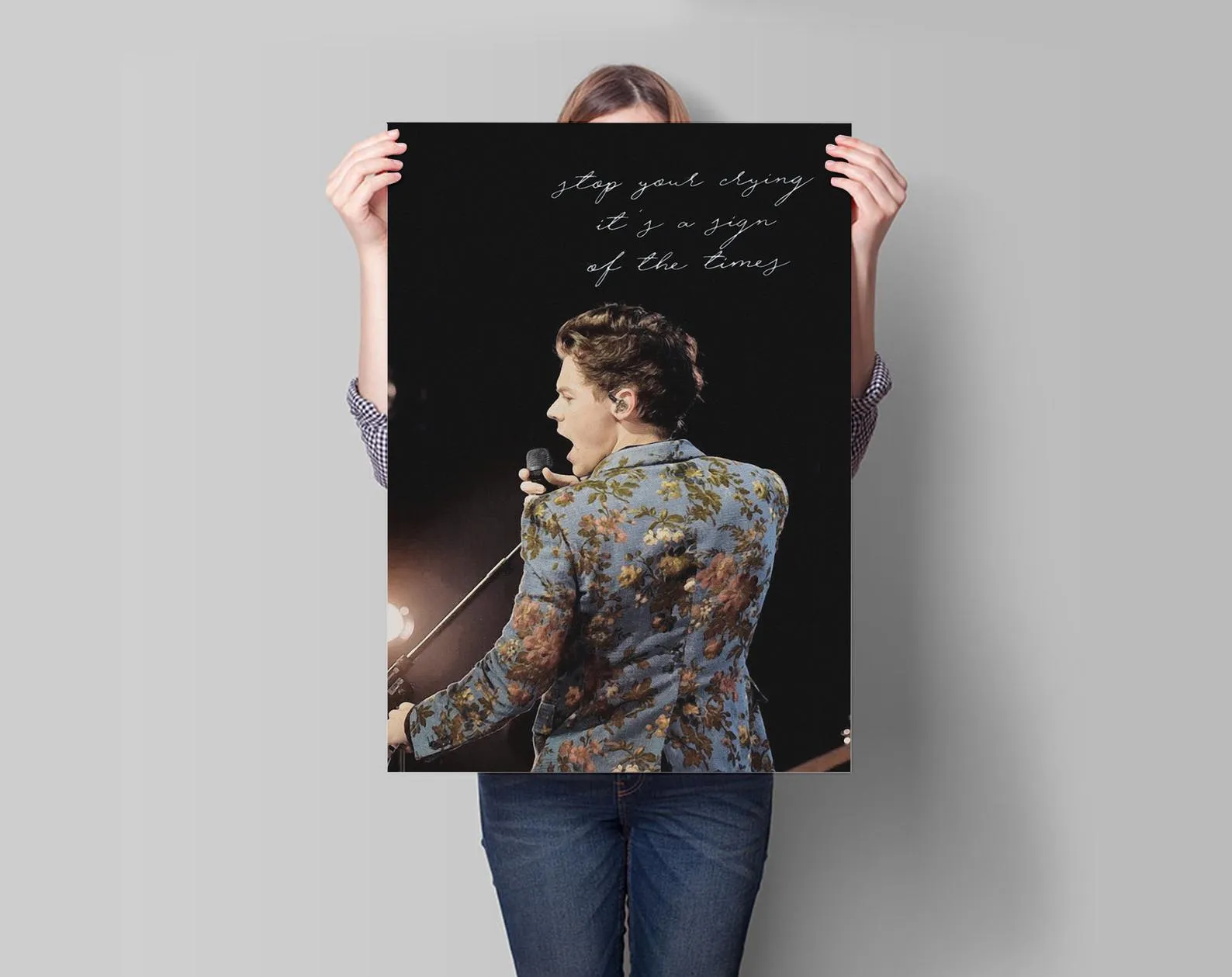 Harry Style Canvas, One Direction Poster, Music Canvas, Print Art, Gift Poster, Home Decor, Canvas Print, Gift for him, Gift for her