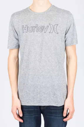 Hurley Guys One And Only Outlined Logo Tee