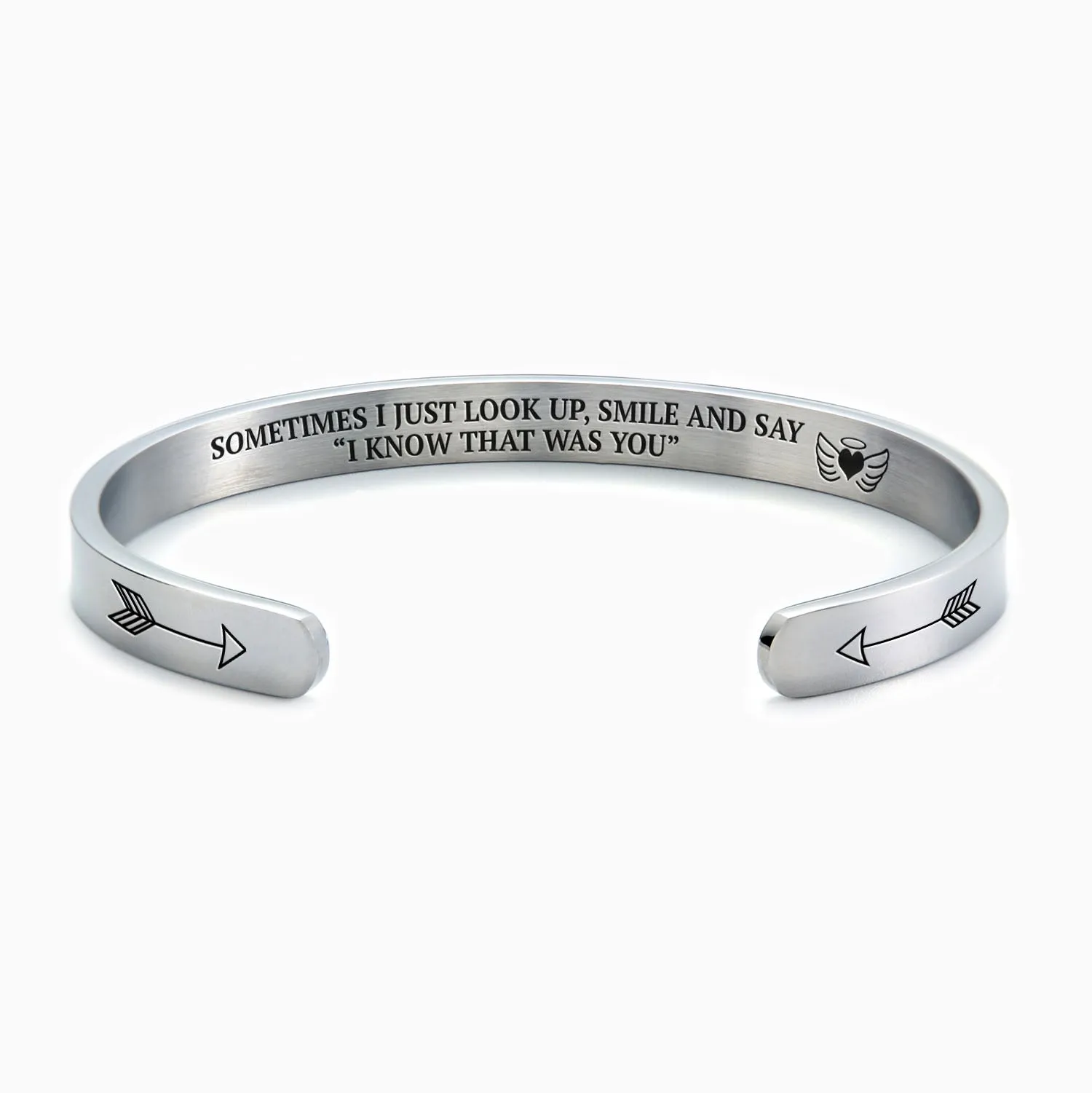 I Know That Was You Personalizable Cuff Bracelet