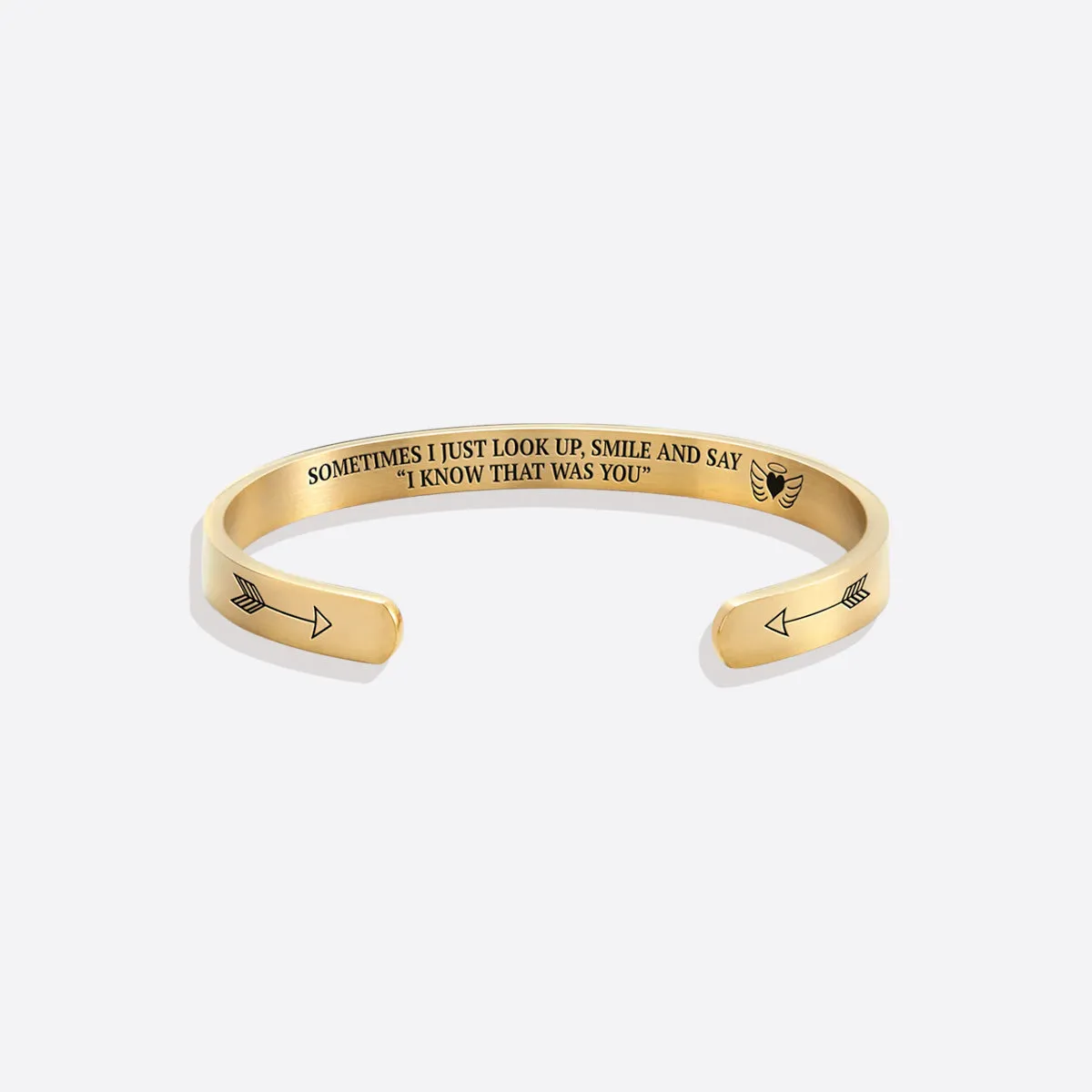 I Know That Was You Personalizable Cuff Bracelet