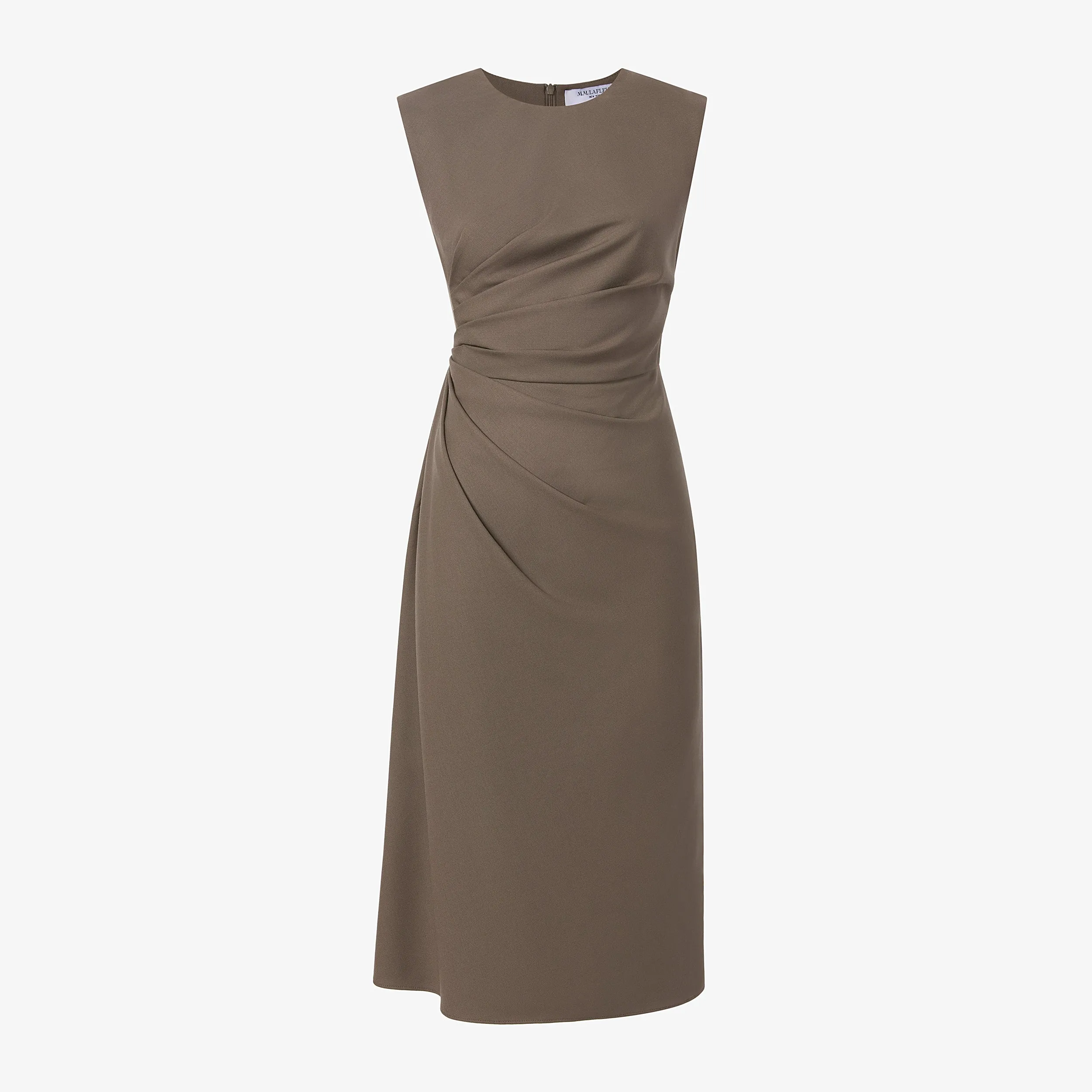 Jeannine Dress - Sharkskin :: Mink