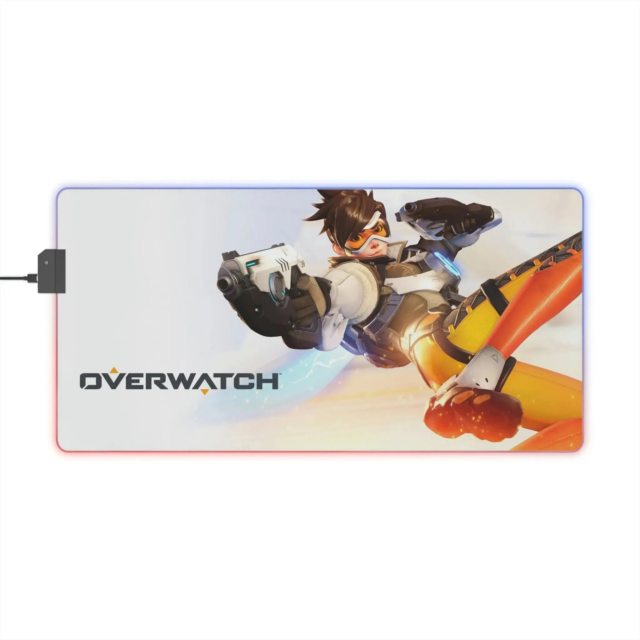 LED Gaming Mouse Pad Overwatch Tracer