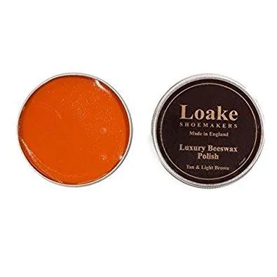 LOAKE Beeswax Polish - Tan & Light Brown