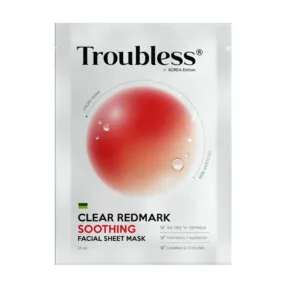 Mascarilla TROUBLESS CLEAR REDMARK SOOTHING FACIAL SHEET MASK de FarmSkin 25ml