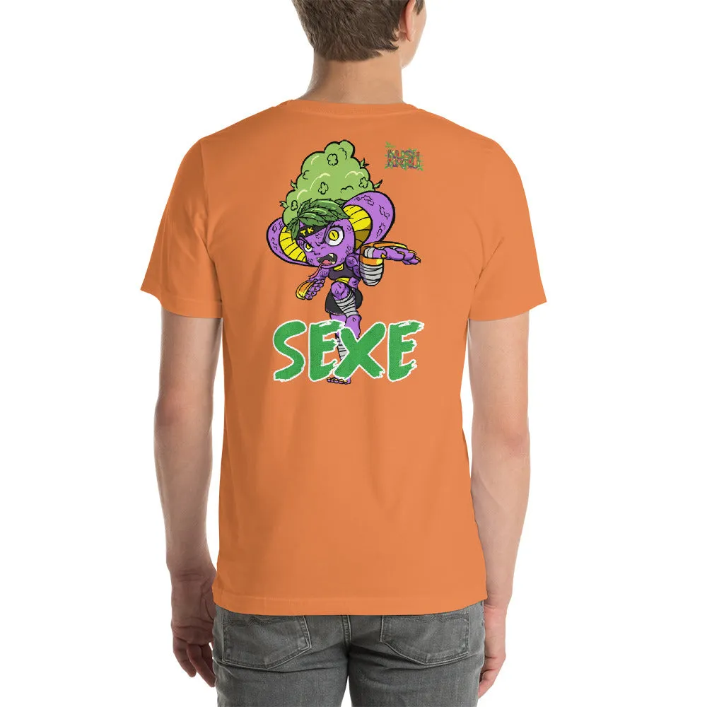 SEXE KUSH TIRACCHAN Mode Short-Sleeve Unisex T-Shirt