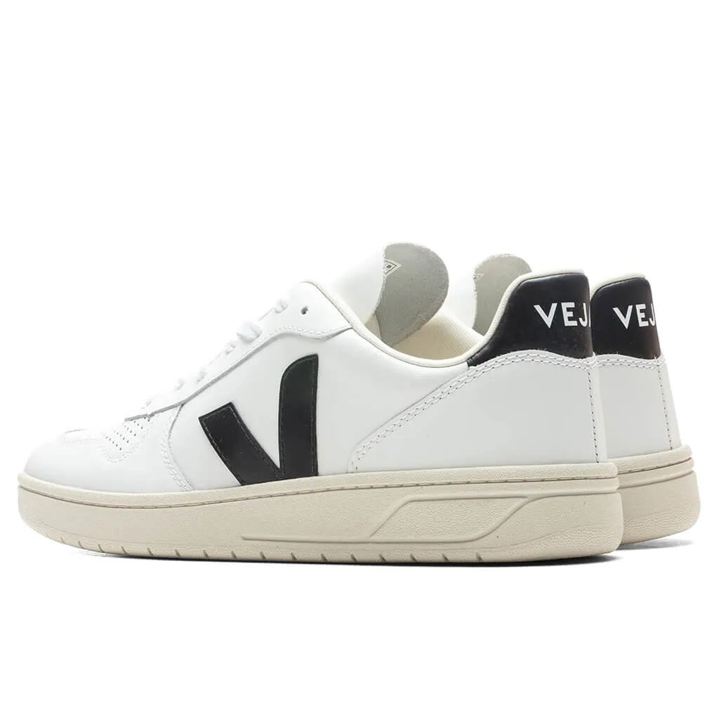 V-10 Leather - Extra White/Black