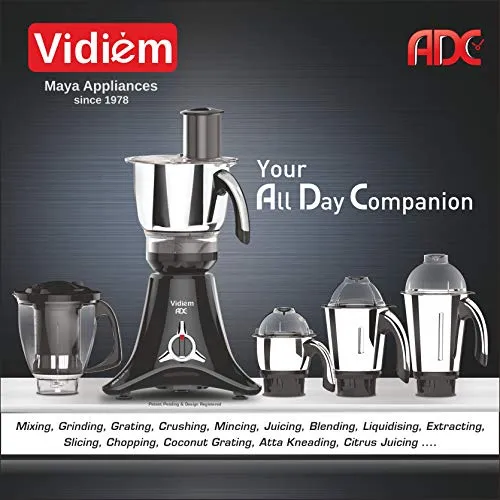 Vidiem ADC MG 579A, 750 Watts Mixer Grinder