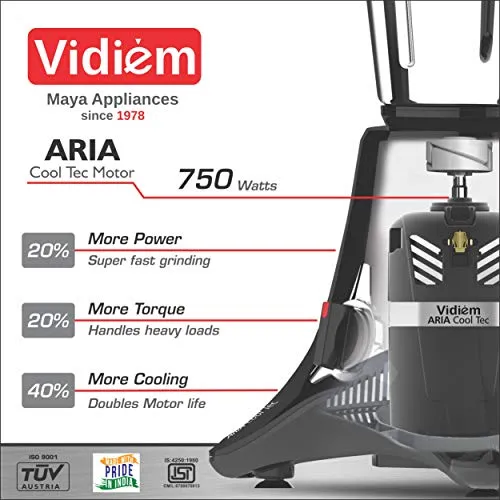 Vidiem ADC MG 579A, 750 Watts Mixer Grinder