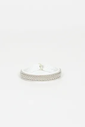 White Hide B Bracelet